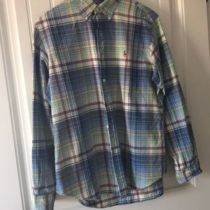 Plaid Ralph Lauren button down